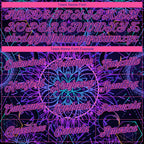 Custom Purple Pink 3D Pattern Design Magic Mushrooms Over Sacred Geometry Psychedelic Hallucination Authentic Basketball Jersey