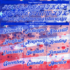 Custom Royal Red-White 3D American Flag Patriotic Performance T-Shirt