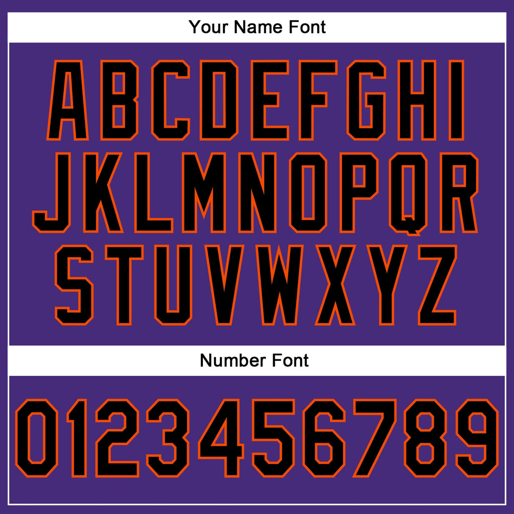 Custom Stitched Purple Black-Orange 3D Pattern Design Abstract Brush Stroke Sports Pullover Sweatshirt Hoodie