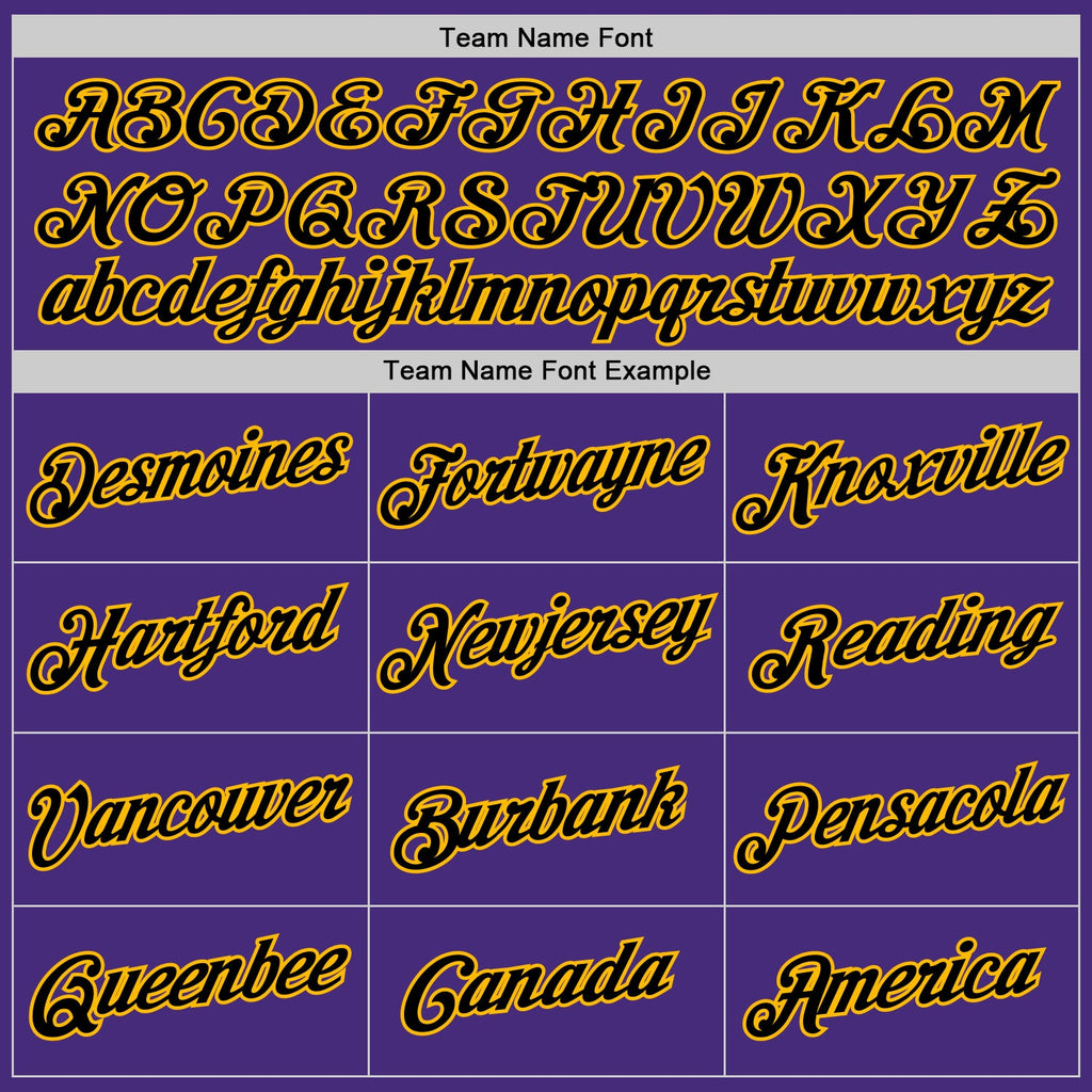 Custom Stitched Purple Black-Gold 3D Pattern Design Abstract Brush Stroke Sports Pullover Sweatshirt Hoodie
