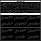 Custom Black Steel Gray Performance T-Shirt