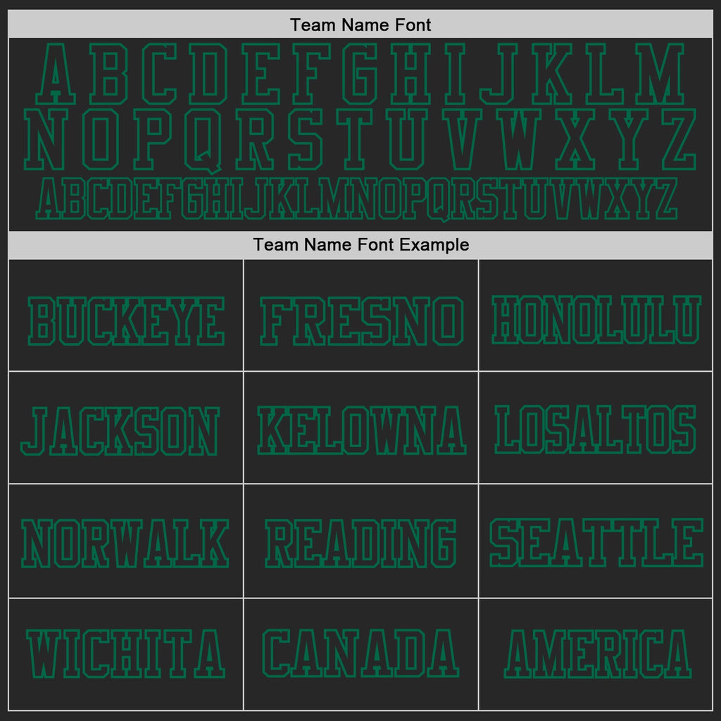 Custom Black Kelly Green Mesh Authentic Football Jersey