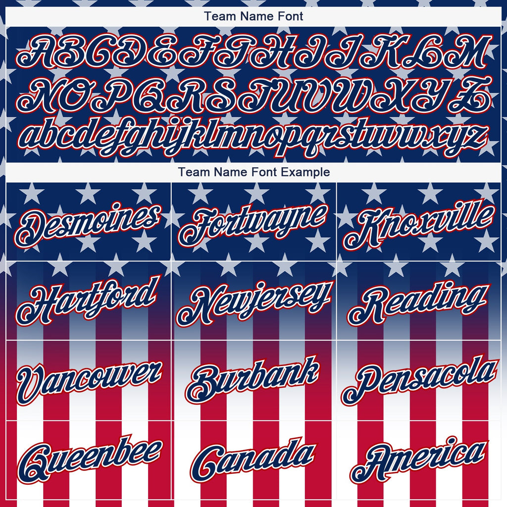 Custom Stitched Blue Red-White 3D American Flag Fashion Sports Pullover Sweatshirt Hoodie