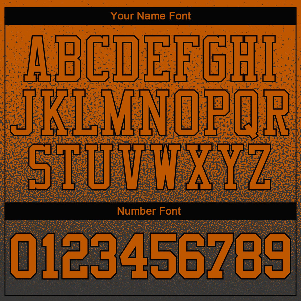 Custom Stitched Texas Orange Texas Orange-Black Fade Fashion Sports Pullover Sweatshirt Hoodie