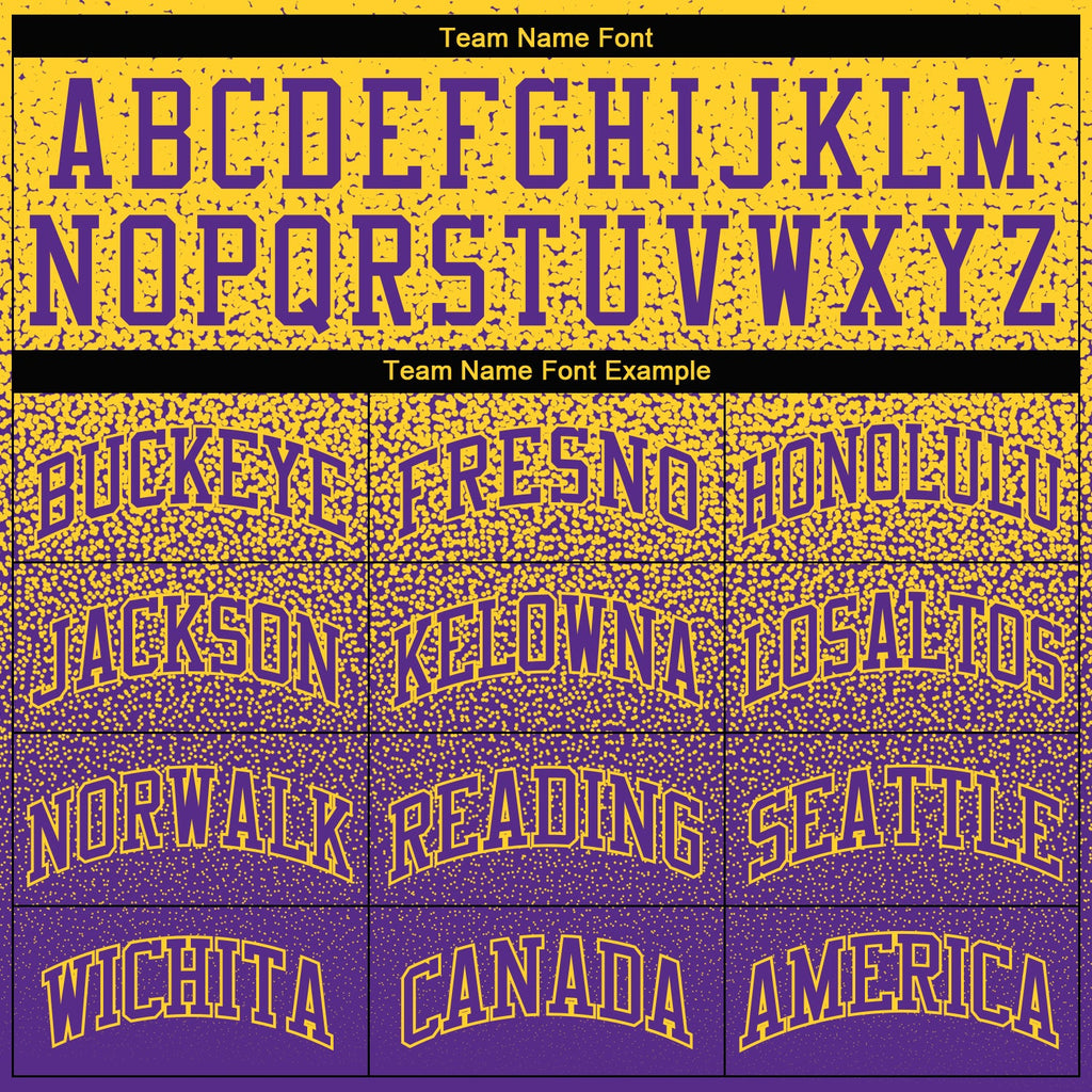 Custom Stitched Gold Purple Fade Fashion Sports Pullover Sweatshirt Hoodie