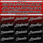 Custom Red Black-White Fade Fashion Performance T-Shirt