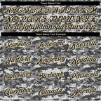 Custom Camo Black-Cream Salute To Service Long Sleeve Performance T-Shirt