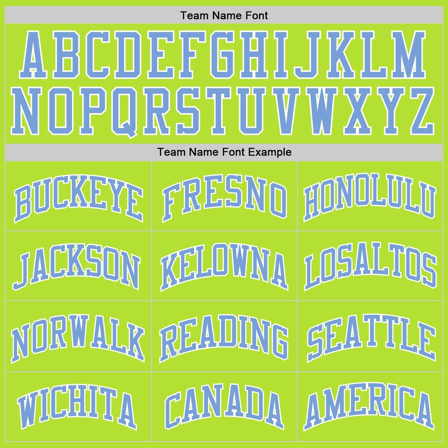 Custom Neon Green Light Blue-White Authentic Throwback Basketball Jersey