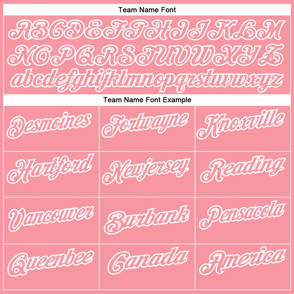 Custom Medium Pink Light Pink-White 3D Bowling Geometric Square Shape Performance Polo Shirt