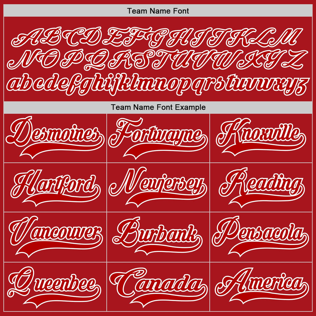 Custom Red White Hockey Lace Neck Jersey