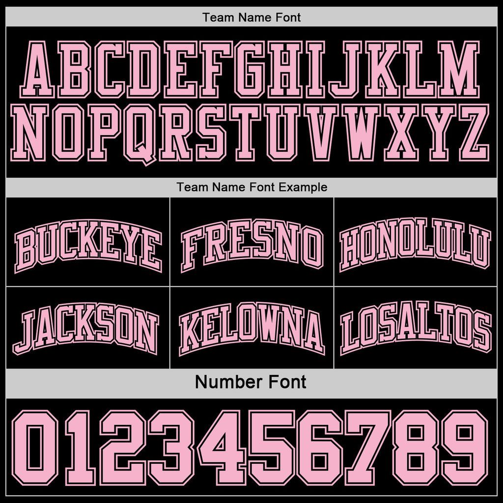 Custom Reversible Black Light Pink Double Side Sublimation Basketball Set Jersey