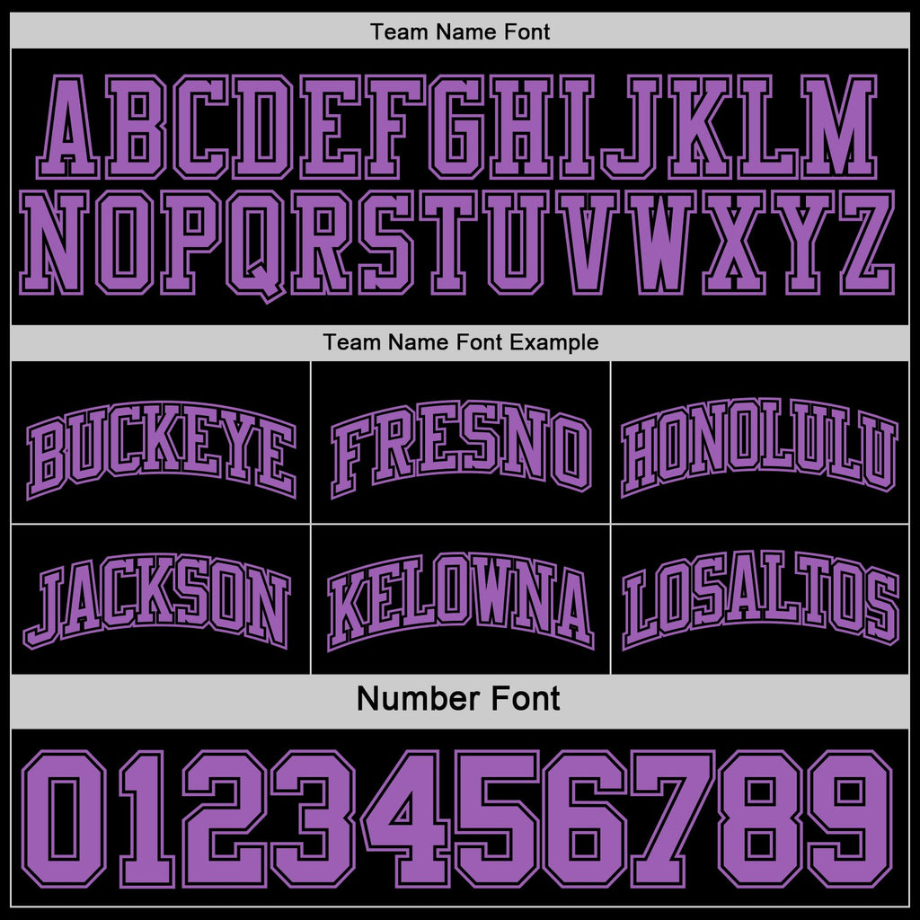Custom Reversible Black Medium Purple Double Side Sublimation Basketball Set Jersey