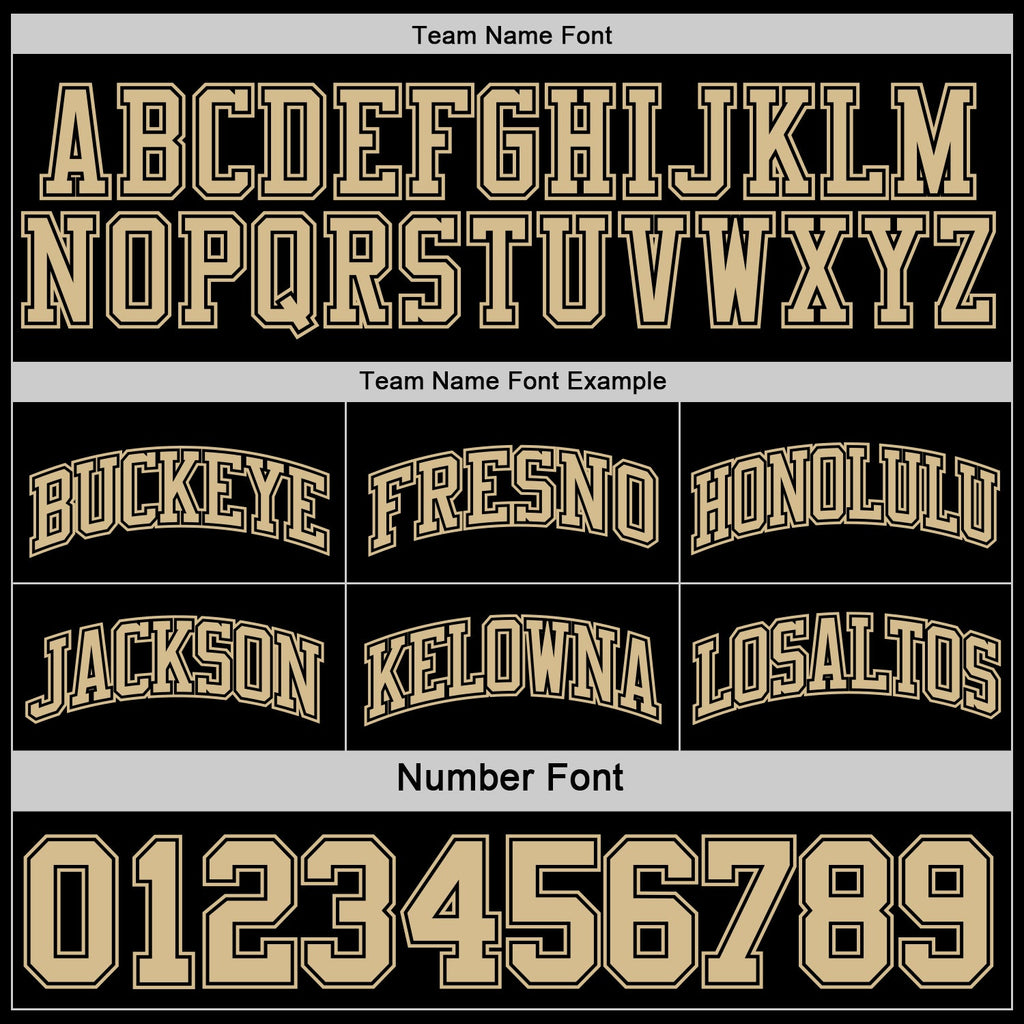 Custom Reversible Black Vegas Gold Double Side Sublimation Basketball Set Jersey