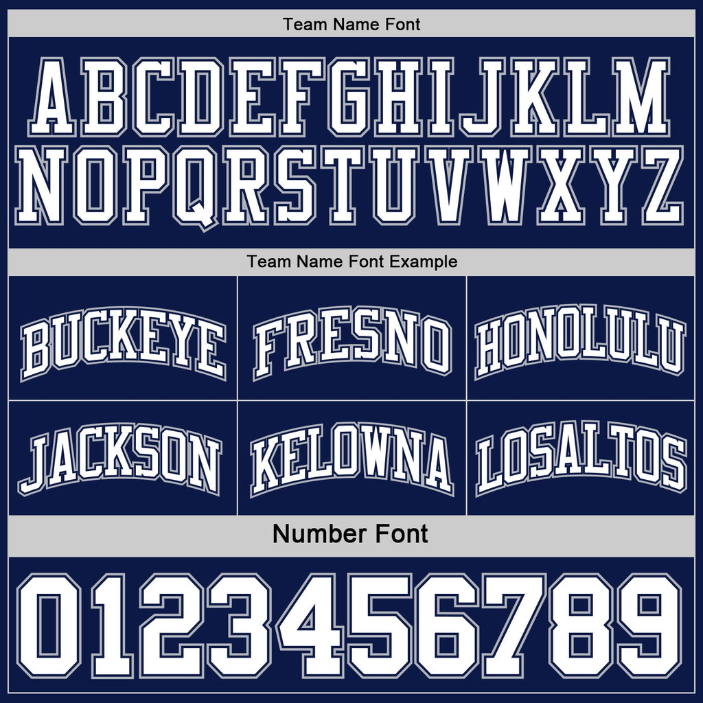 Custom Navy White-Gray Reversible Double Side Sublimation Basketball Set Jersey