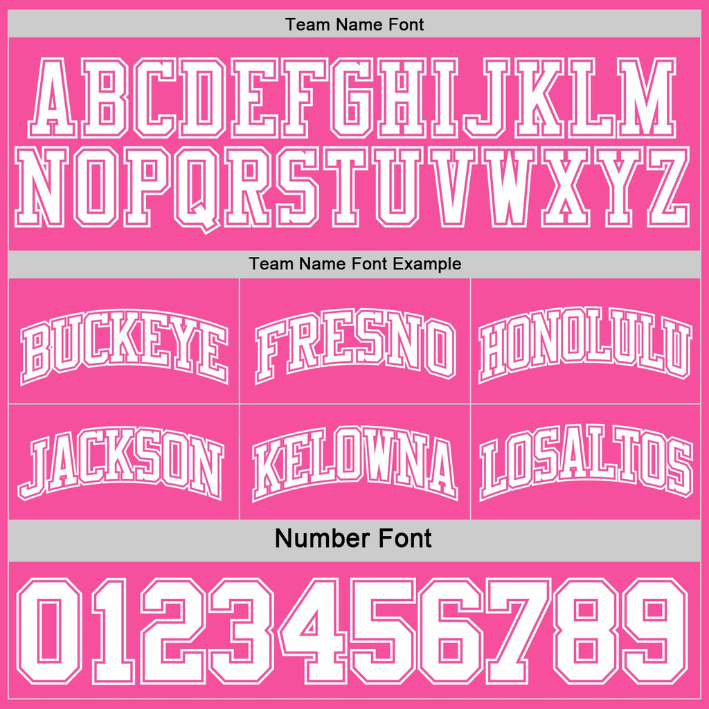 Custom Pink White Reversible Double Side Sublimation Basketball Set Jersey