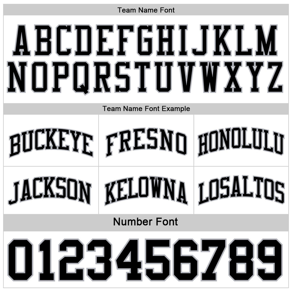 Custom Reversible Black White-Gray Double Side Sublimation Basketball Set Jersey