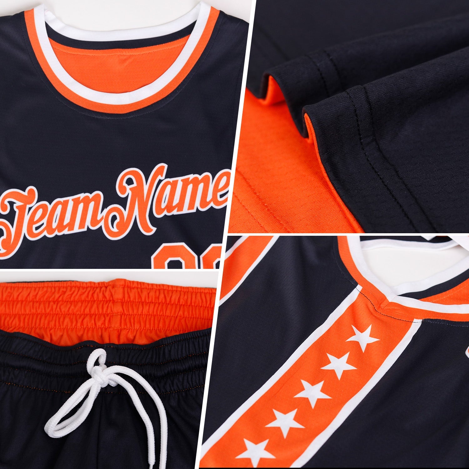 Custom Reversible Lakes Blue White Double Side Star Sublimation Basketball Set Jersey