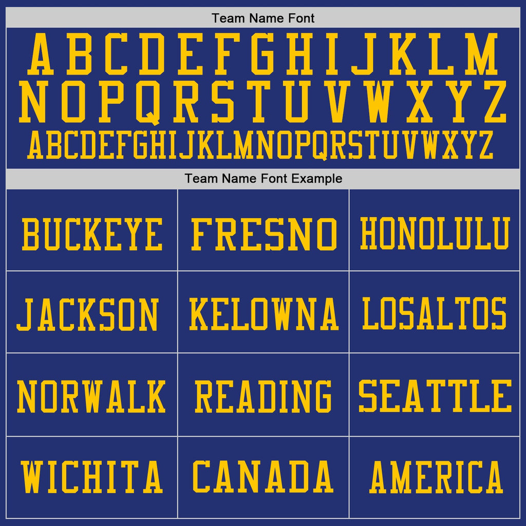 Custom Royal Gold-White Mesh Authentic Throwback Football Jersey