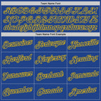 Custom Royal Royal-Gold Performance T-Shirt
