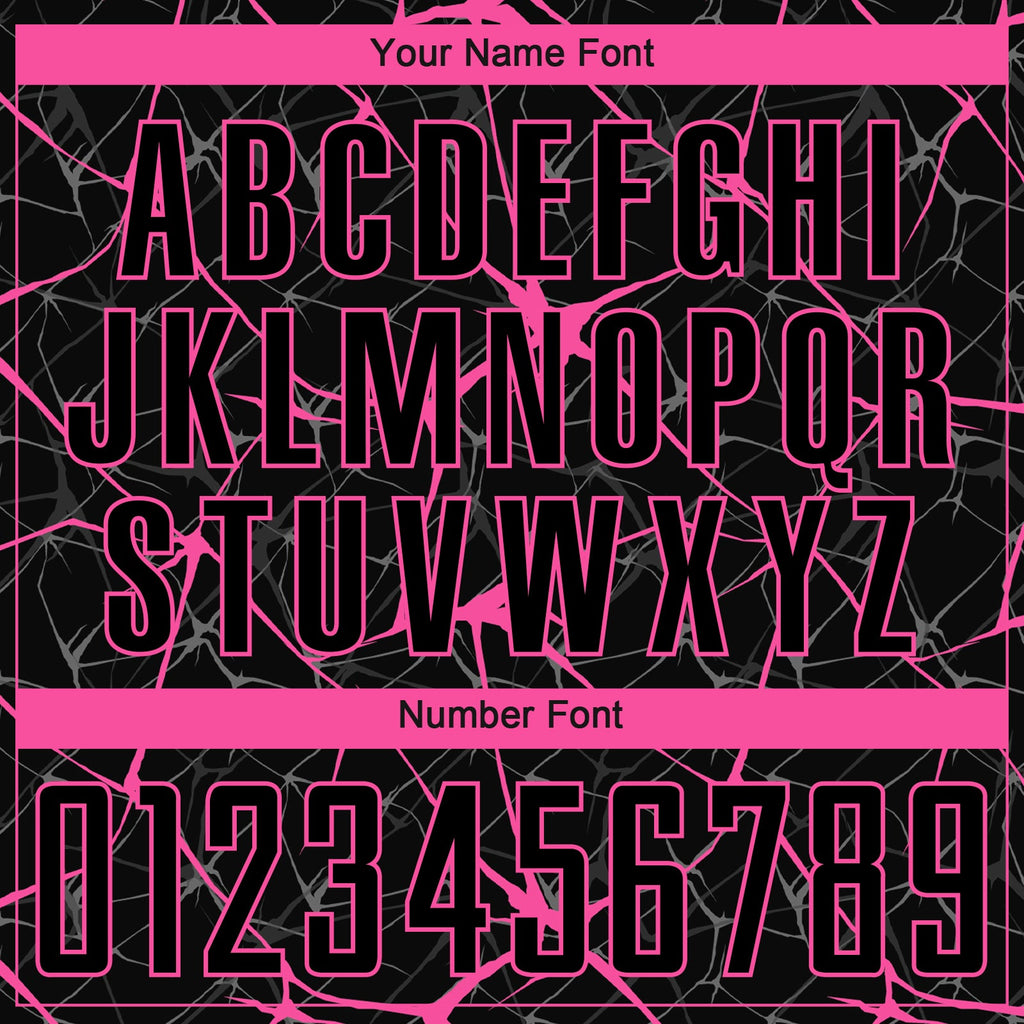 Custom Black Pink Sublimation Soccer Uniform Jersey