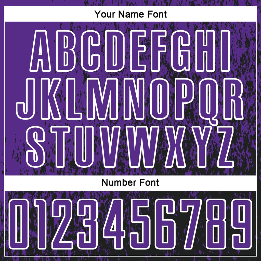 Custom Purple Black-White Abstract Fragment Art Sublimation Soccer Uniform Jersey