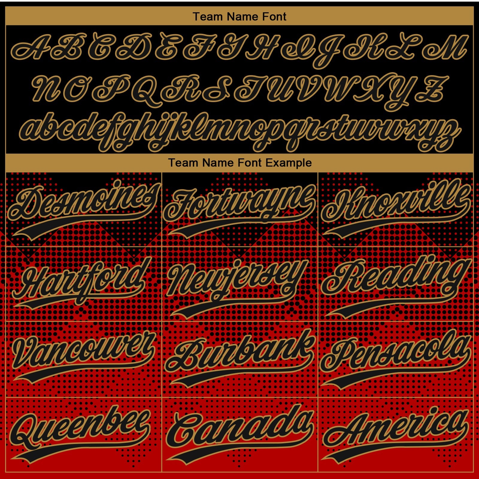Custom Red Black-Old Gold 3D Pattern Gradient Square Shapes Two-Button Unisex Softball Jersey