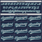 Custom Navy Gray-Teal Two-Button Unisex Softball Jersey