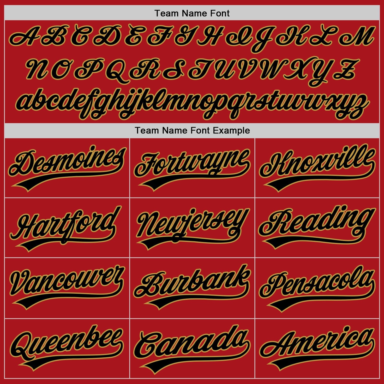 Custom Red Black-Old Gold Two-Button Unisex Softball Jersey