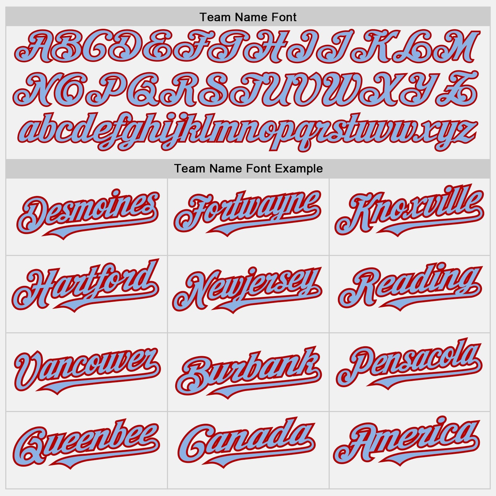 Custom White Red Pinstripe Light Blue Two-Button Unisex Softball Jersey