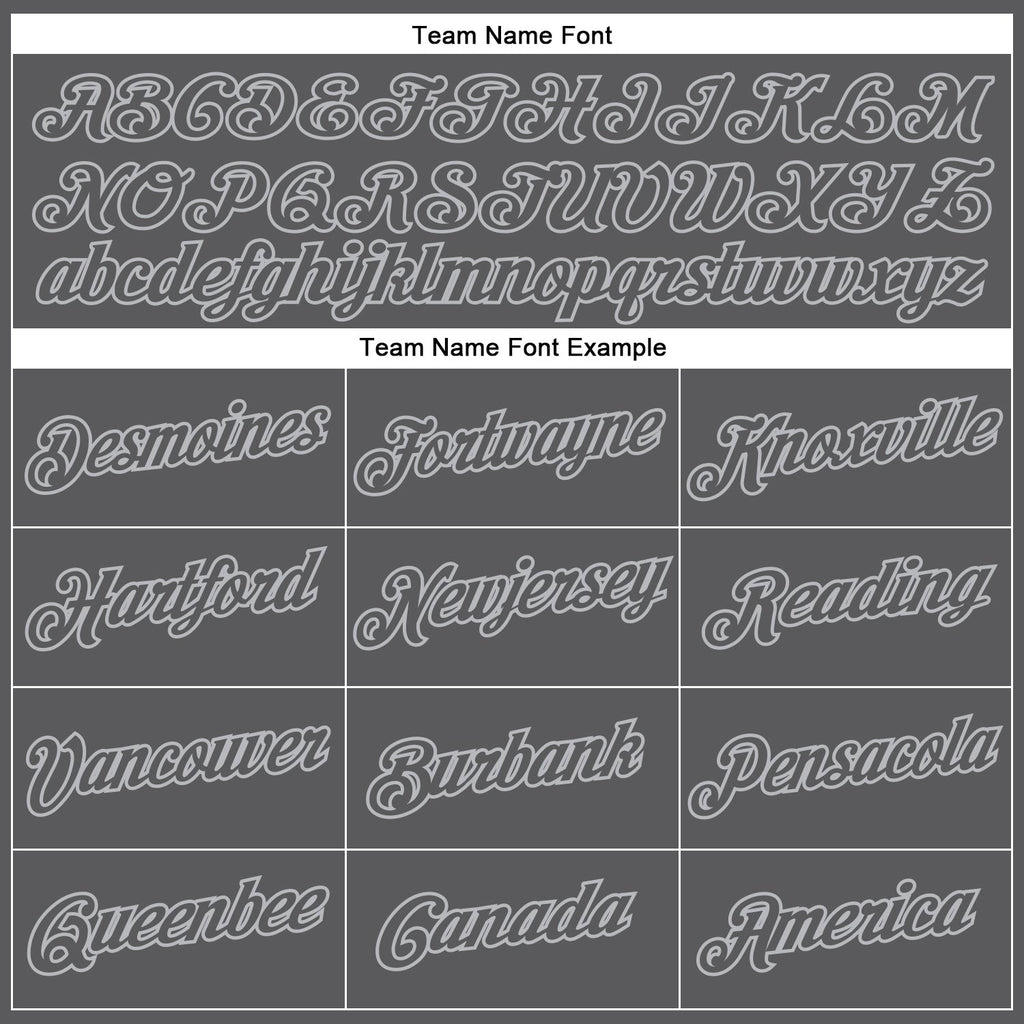 Custom Steel Gray Gray Performance T-Shirt