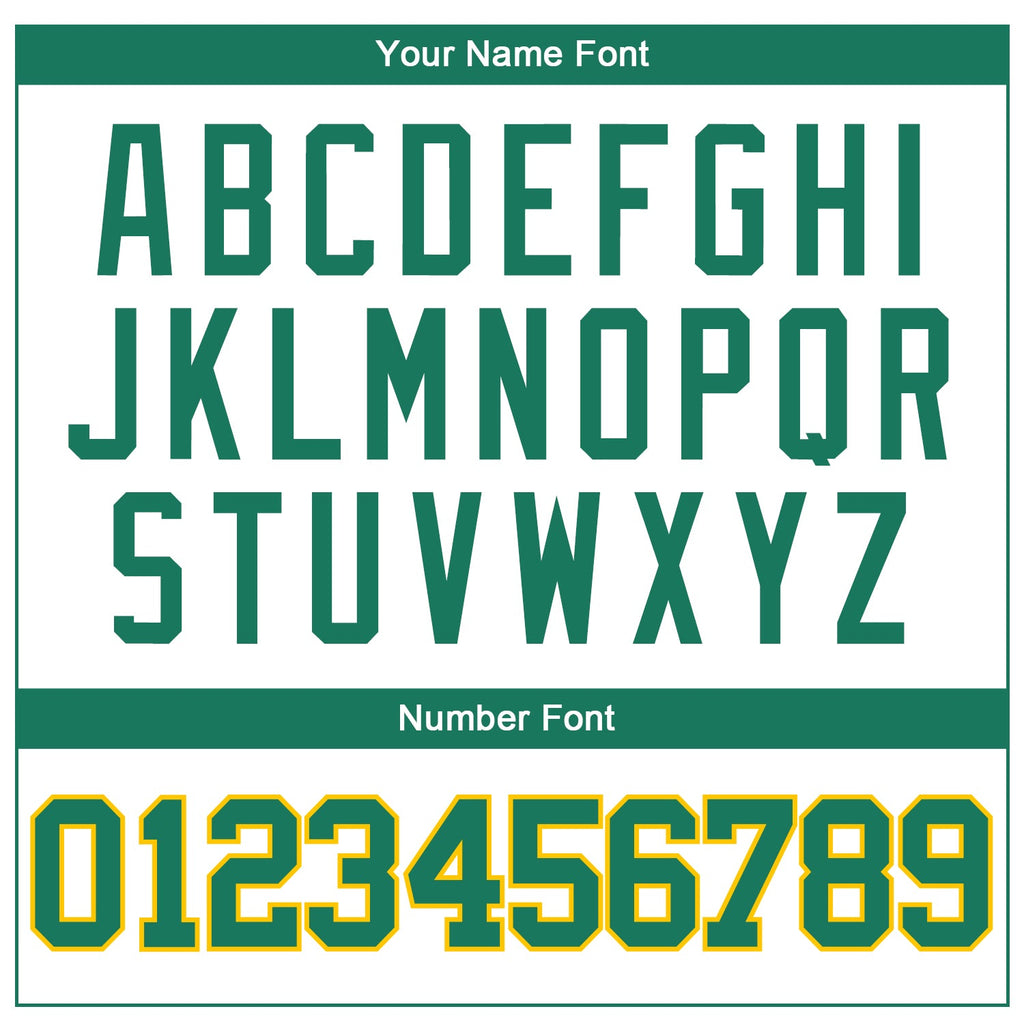 Custom White Kelly Green-Gold Authentic Throwback Basketball Jersey