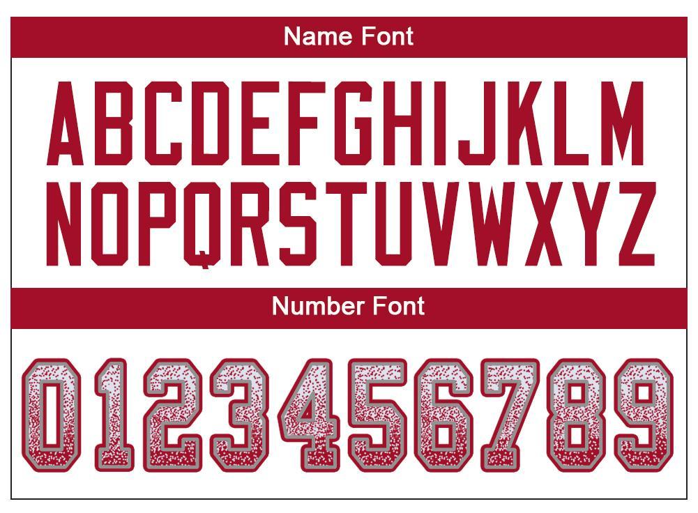 Custom White Red-Gray Drift Fashion Football Jersey