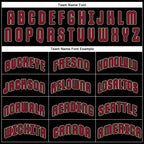 Custom Black Crimson-City Cream Performance T-Shirt