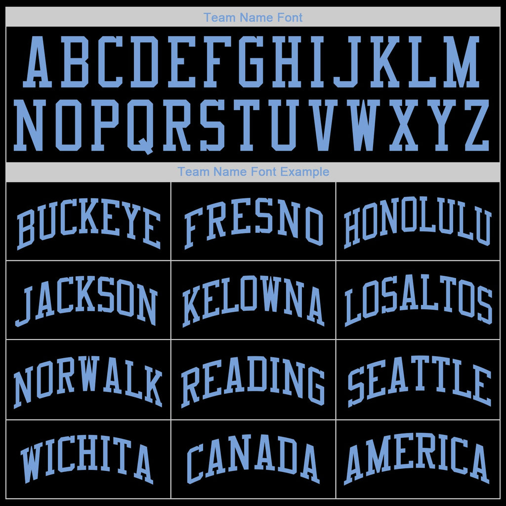 Custom Black Red-Light Blue Authentic Throwback Rib-Knit Baseball Jersey Shirt
