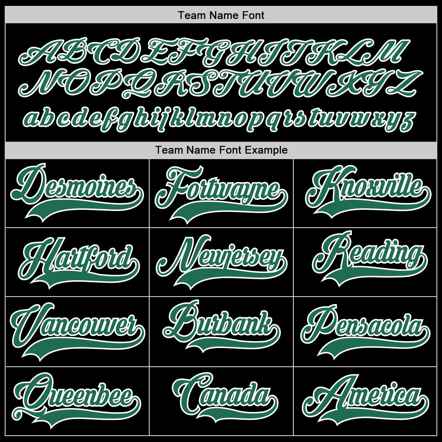 Custom Black Kelly Green-White Hockey Jersey