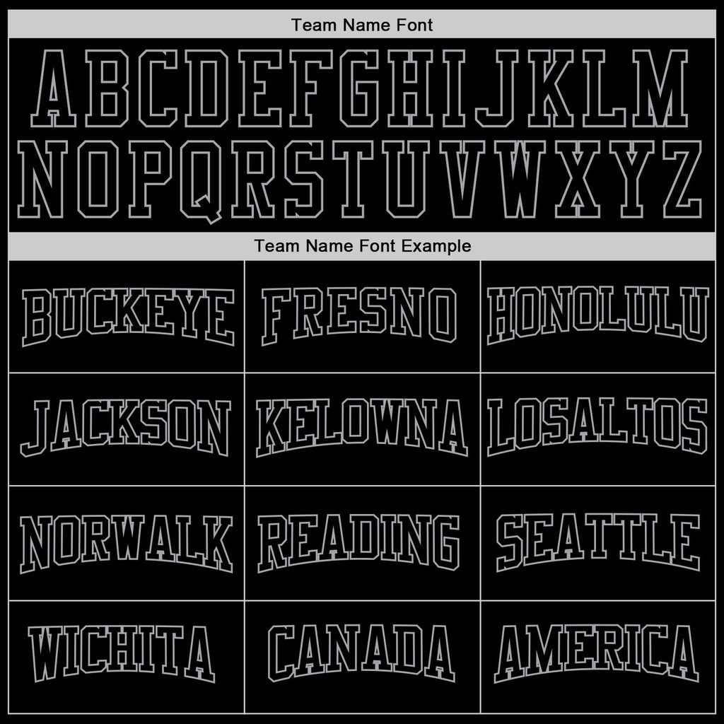 Custom Stitched Black Black-Gray Sports Pullover Sweatshirt Hoodie
