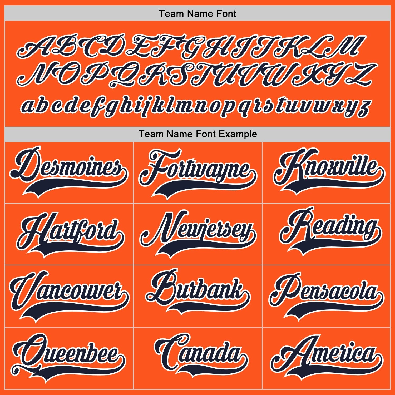 Custom Orange Navy-White Hockey Jersey