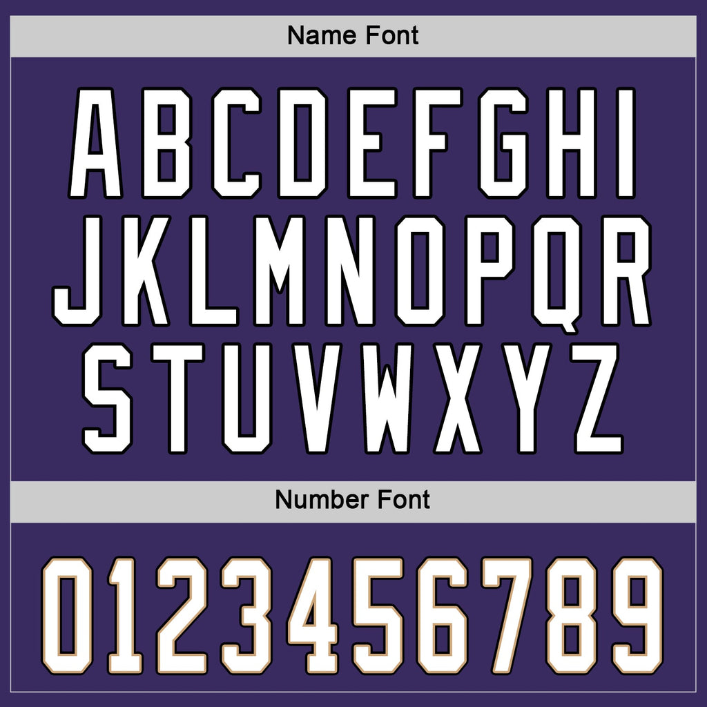 Custom Purple White-Black Hockey Jersey