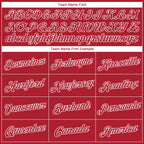 Custom Red Red-White Christmas 3D Performance T-Shirt
