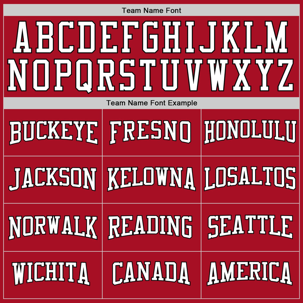 Custom Stitched Red White-Black Sports Pullover Sweatshirt Hoodie