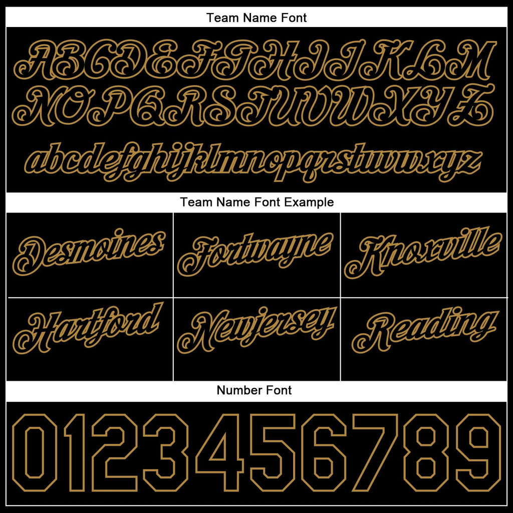 Custom White Black-Old Gold Authentic Throwback Split Fashion Basketball Shorts