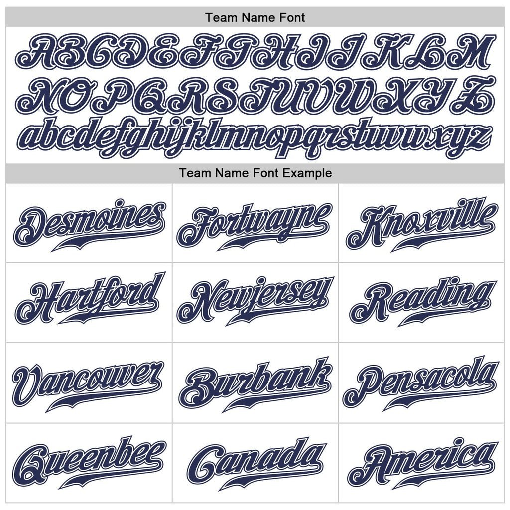 Custom White Navy Pinstripe Navy-White Sports Pants